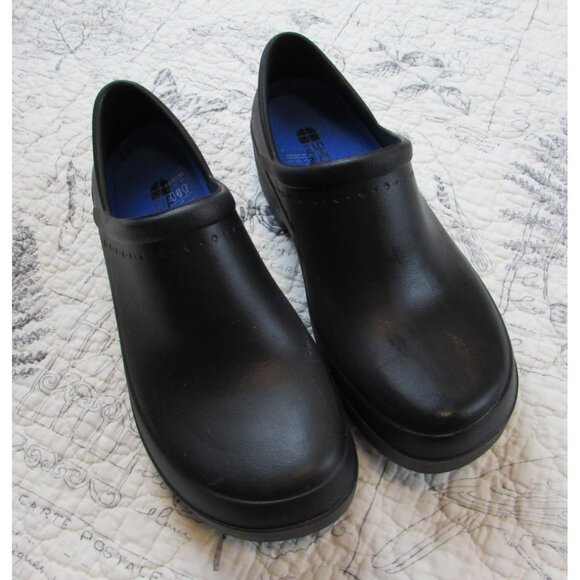 NEW Shoes For Crews profession Radium Slip Resistant Lightweight Clogs black W 7 - Picture 1 of 5